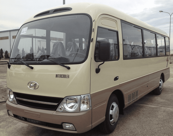 Hyundai county 29 chỗ đồng vàng