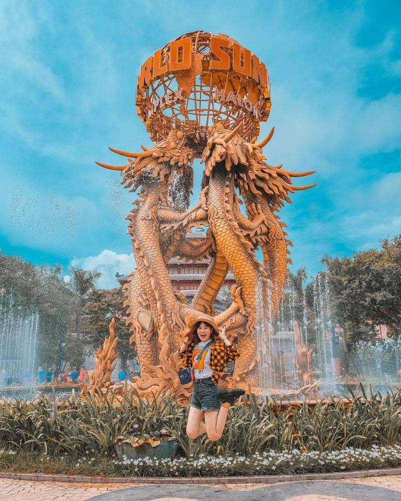 Công viên Rồng Quảng Ninh Dragon Park được xem như là tụ điểm vui chơi giải trí bậc nhất ở Hạ Long