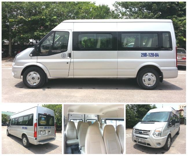 Xe 16 chỗ Ford transit