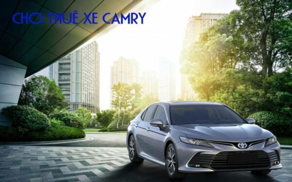 Cho thuê xe Camry đời mới, lái xe chuyên nghiệp